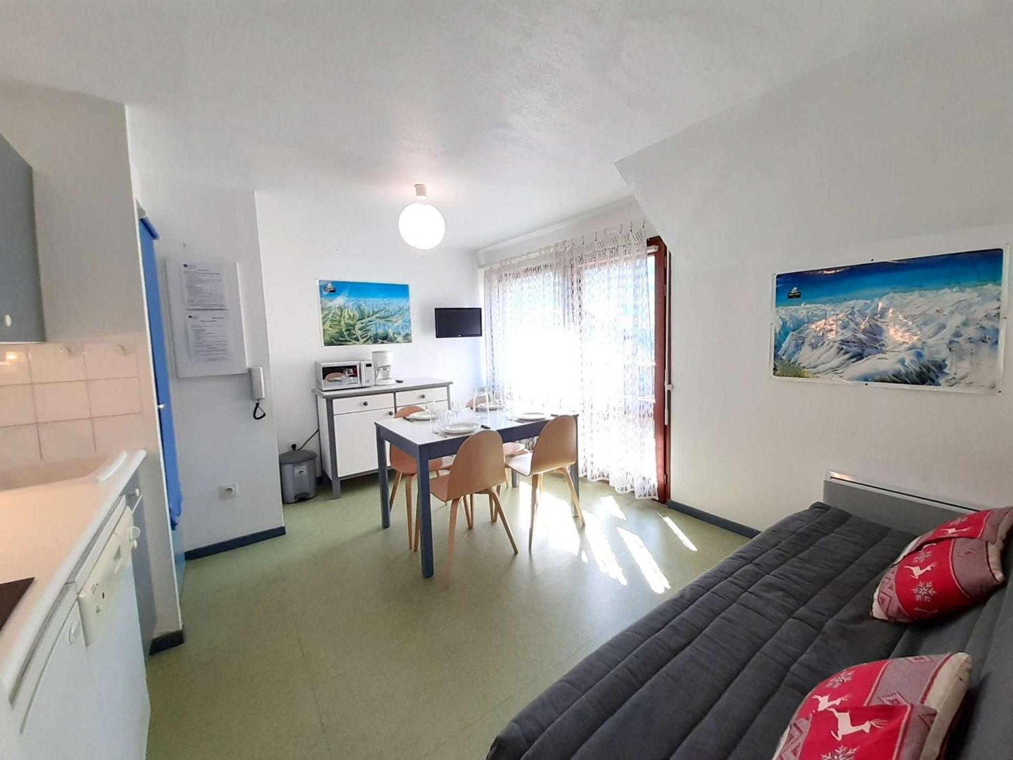 Studio Cosy 4 Pers Avec Balcon, Parking Et Salle De Musculation A St Lary Soulan - Fr-1-457-270 Сен-Лари-Сулан Экстерьер фото